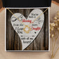 To My Daughter You’ve Been a Blessing Infinity Knot Necklace Message Card-Express Your Love Gifts