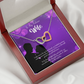 To My Fiancee Be There Forever Inseparable Necklace-Express Your Love Gifts