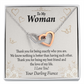 To My Fiancee Best Friend And Love Inseparable Necklace-Express Your Love Gifts