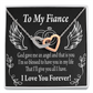 To My Fiancee Blessed to have You Inseparable Necklace-Express Your Love Gifts