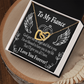 To My Fiancee Blessed to have You Inseparable Necklace-Express Your Love Gifts