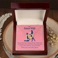 To My Fiancee Fiancee Birthday Inseparable Necklace-Express Your Love Gifts