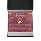 To My Fiancee Fiancee I Want To Keep Loving You Forever Necklace w Message Card-Express Your Love Gifts