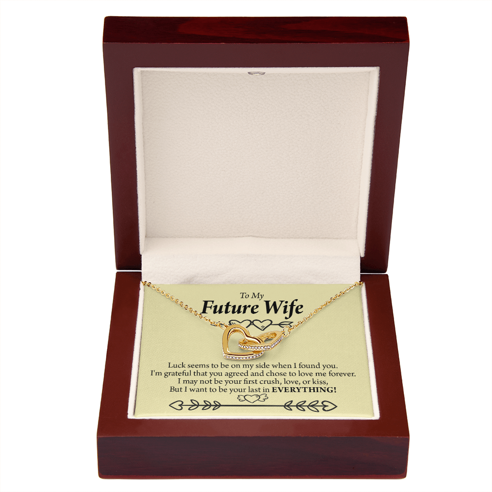 To My Fiancee Grateful Inseparable Necklace-Express Your Love Gifts