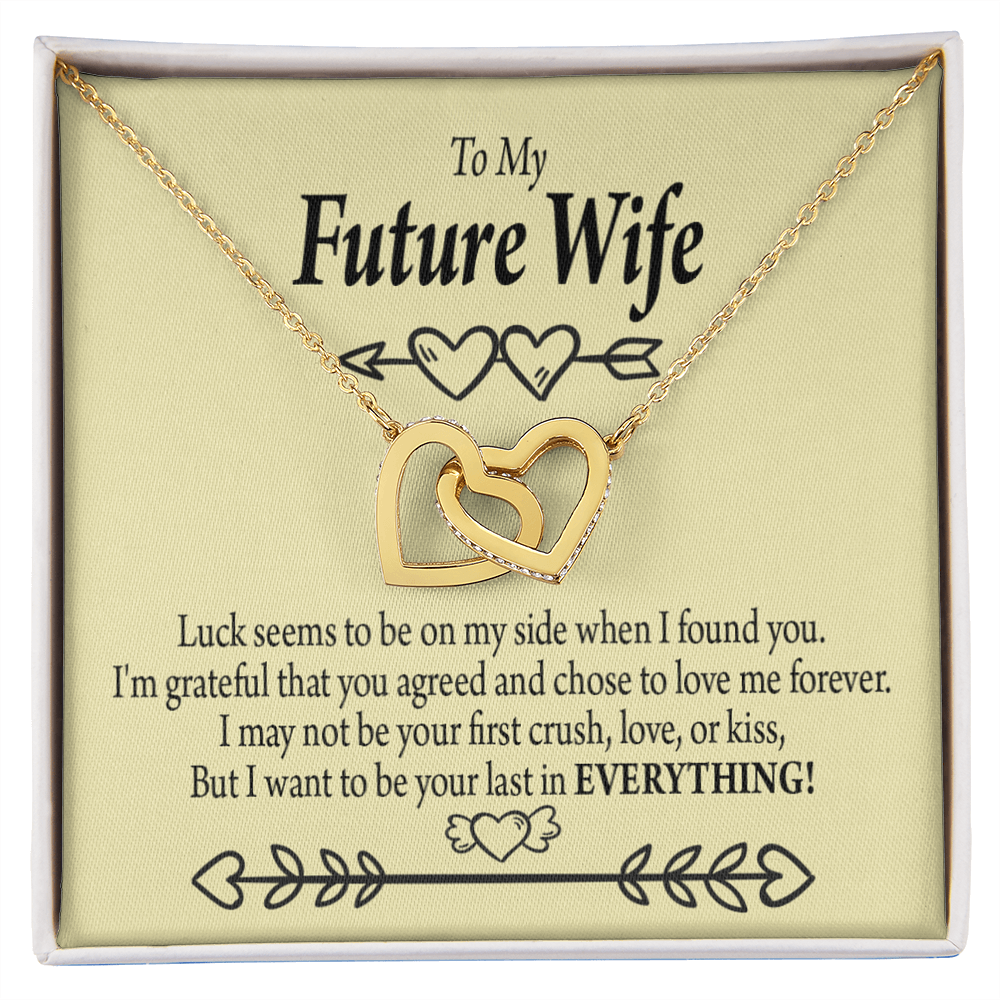 To My Fiancee Grateful Inseparable Necklace-Express Your Love Gifts