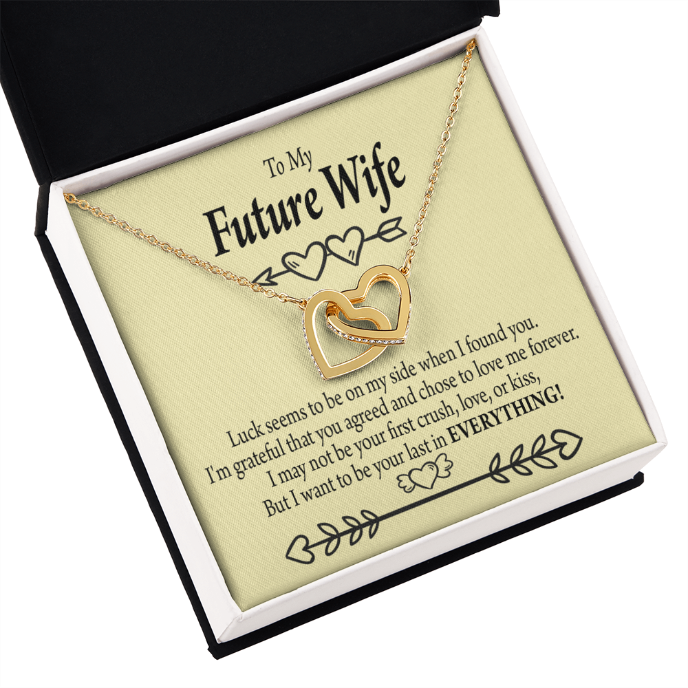 To My Fiancee Grateful Inseparable Necklace-Express Your Love Gifts