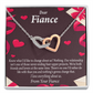To My Fiancee I Love Everything About Us Inseparable Necklace-Express Your Love Gifts