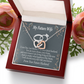 To My Fiancee I'm Blessed Inseparable Necklace-Express Your Love Gifts