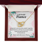 To My Fiancee I'm Sorry My Love Inseparable Necklace-Express Your Love Gifts