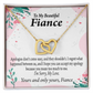 To My Fiancee I'm Sorry My Love Inseparable Necklace-Express Your Love Gifts