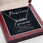 To My Fiancee I Promise Custom Name Necklace-Express Your Love Gifts