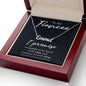To My Fiancee I Promise Custom Name Necklace-Express Your Love Gifts