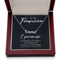 To My Fiancee I Promise Custom Name Necklace-Express Your Love Gifts
