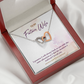 To My Fiancee I Promise Inseparable Necklace-Express Your Love Gifts