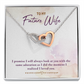 To My Fiancee I Promise Inseparable Necklace-Express Your Love Gifts