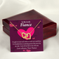 To My Fiancee I Want All My Lasts To Be With You Inseparable Necklace-Express Your Love Gifts