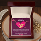 To My Fiancee I Want All My Lasts To Be With You Inseparable Necklace-Express Your Love Gifts