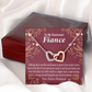 To My Fiancee I Want To Keep Loving You Inseparable Necklace-Express Your Love Gifts
