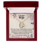 To My Fiancee I Will Make Everything Better Forever Necklace w Message Card-Express Your Love Gifts
