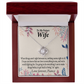 To My Fiancee I Will Make Everything Better Infinity Knot Necklace Message Card-Express Your Love Gifts