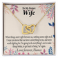 To My Fiancee I Will Make Everything Better Inseparable Necklace-Express Your Love Gifts