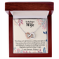 To My Fiancee I Will Make Everything Better Inseparable Necklace-Express Your Love Gifts