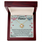 To My Fiancee Love Bigger Than Any Obstacle Infinity Knot Necklace Message Card-Express Your Love Gifts