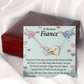 To My Fiancee Love Bigger Than Any Obstacle Inseparable Necklace-Express Your Love Gifts