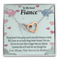 To My Fiancee Love Bigger Than Any Obstacle Inseparable Necklace-Express Your Love Gifts