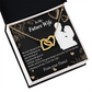 To My Fiancee Love You Always Inseparable Necklace-Express Your Love Gifts