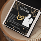 To My Fiancee Love You Always Inseparable Necklace-Express Your Love Gifts