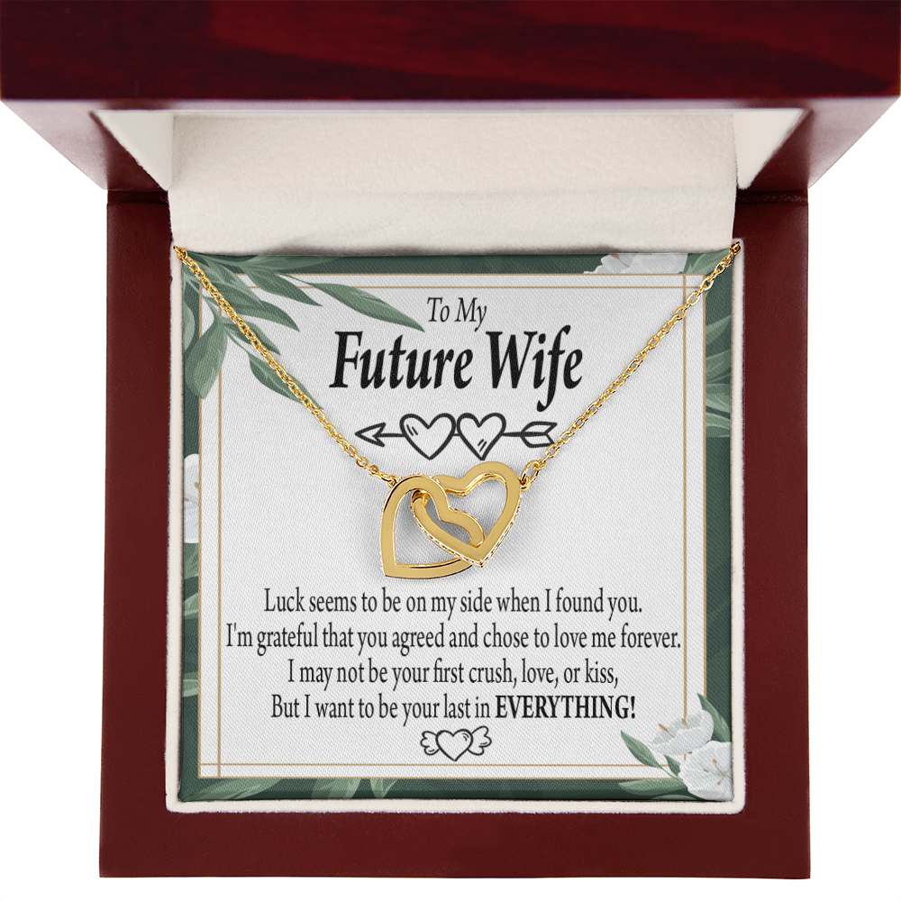 To My Fiancee My Last Inseparable Necklace-Express Your Love Gifts