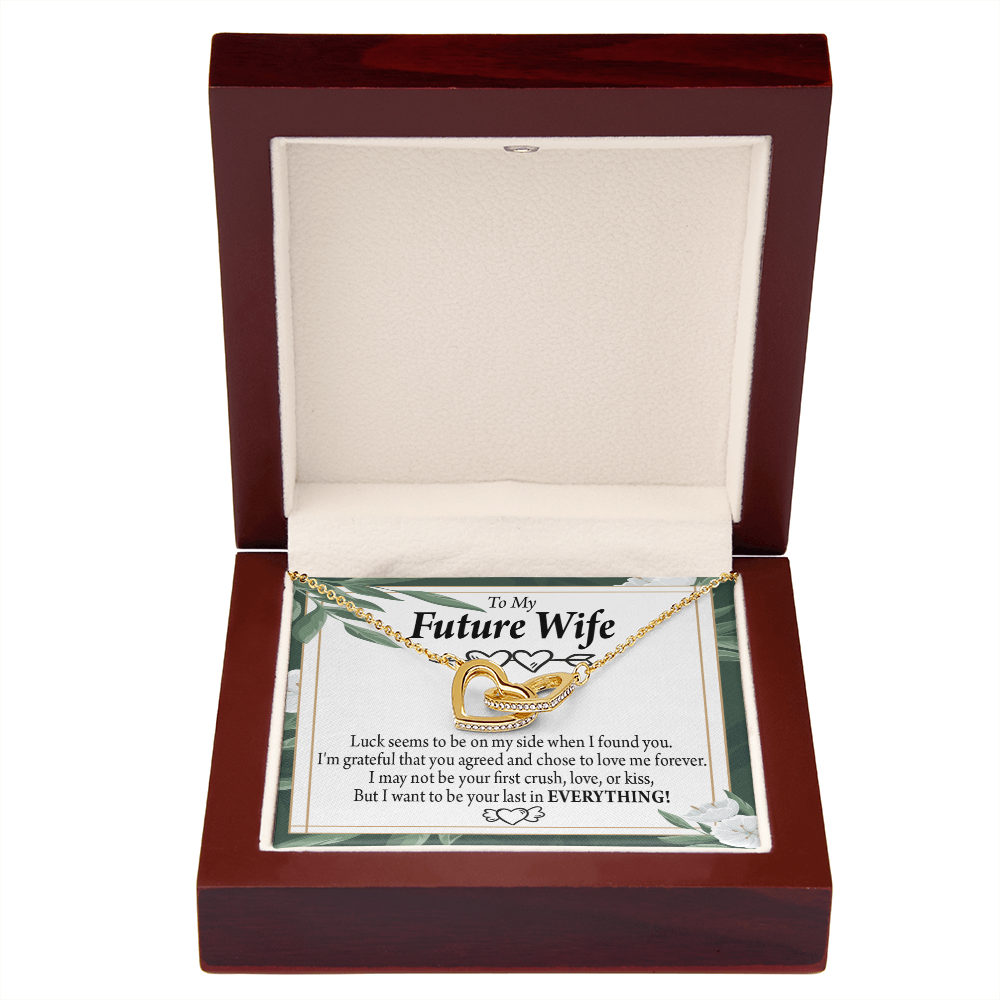 To My Fiancee My Last Inseparable Necklace-Express Your Love Gifts