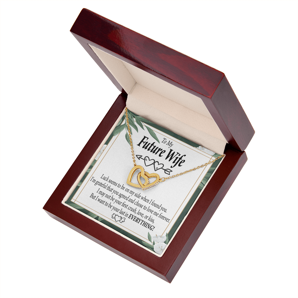 To My Fiancee My Last Inseparable Necklace-Express Your Love Gifts