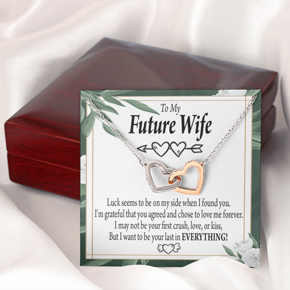 To My Fiancee My Last Inseparable Necklace-Express Your Love Gifts