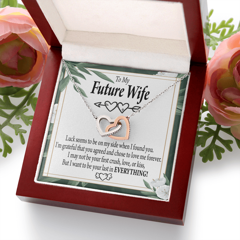 To My Fiancee My Last Inseparable Necklace-Express Your Love Gifts