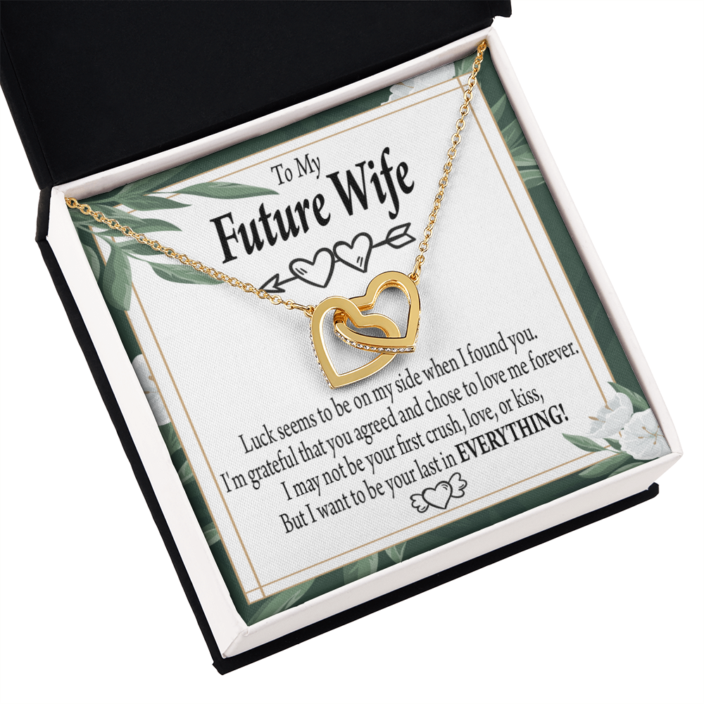 To My Fiancee My Last Inseparable Necklace-Express Your Love Gifts