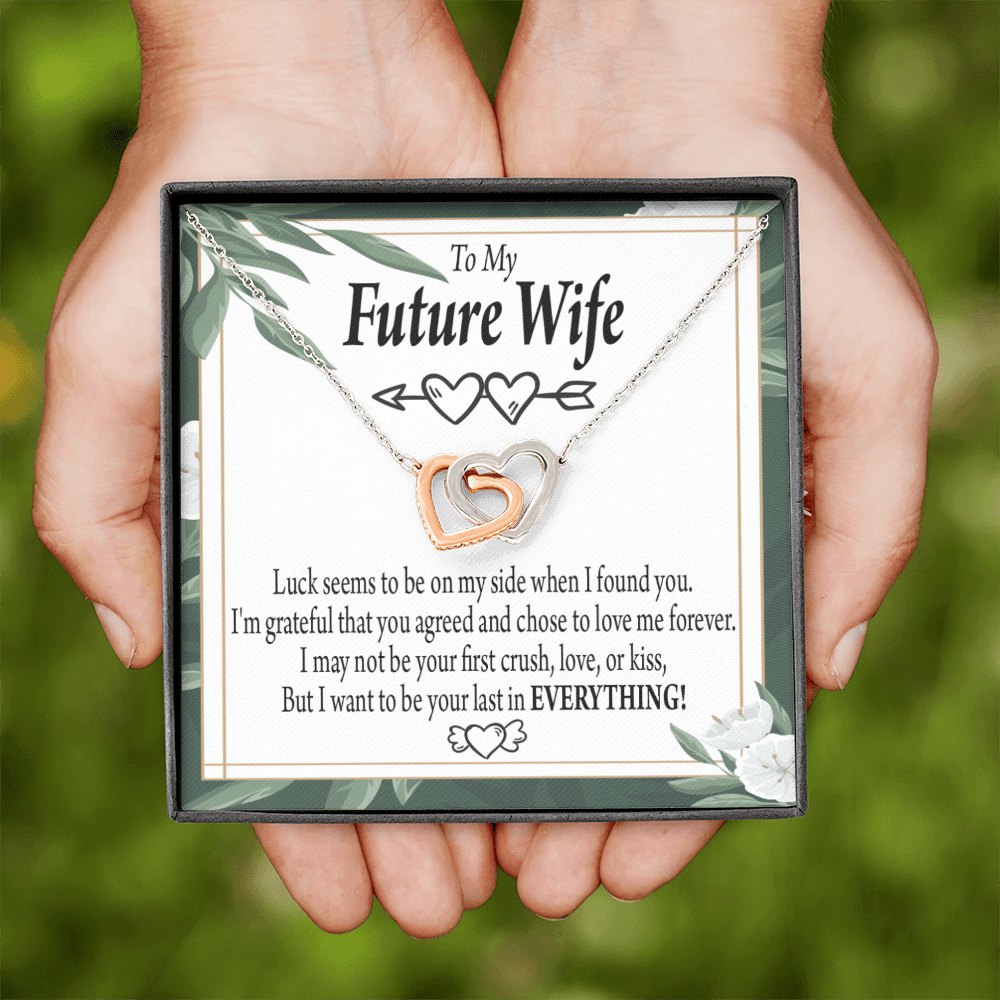To My Fiancee My Last Inseparable Necklace-Express Your Love Gifts
