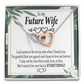 To My Fiancee My Last Inseparable Necklace-Express Your Love Gifts