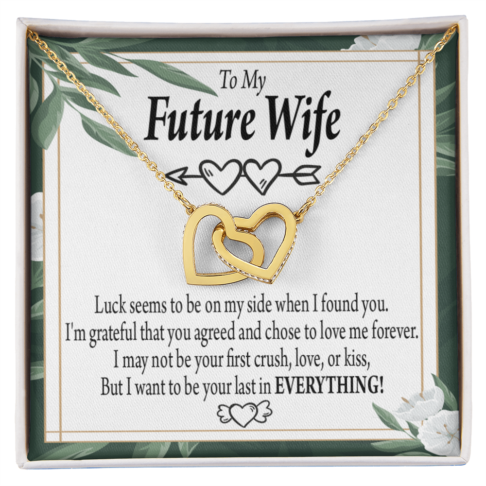 To My Fiancee My Last Inseparable Necklace-Express Your Love Gifts