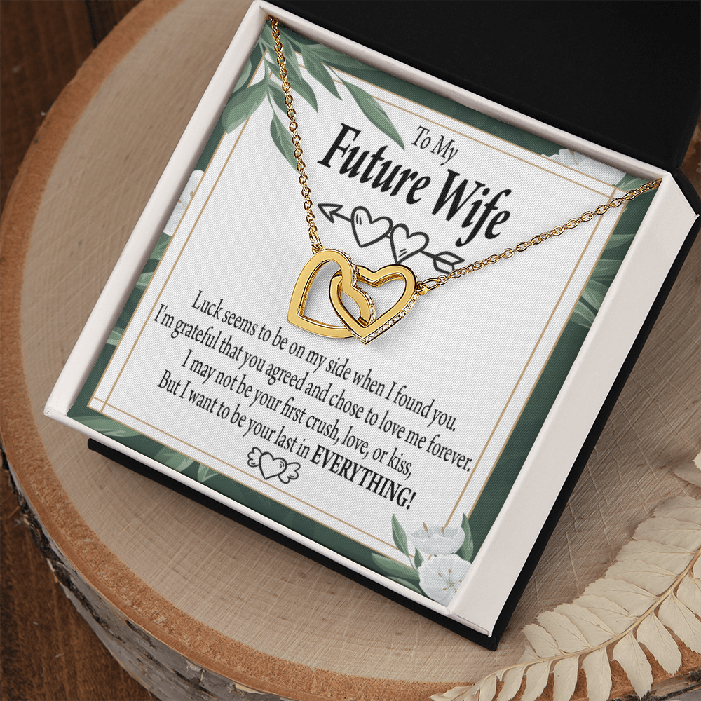 To My Fiancee My Last Inseparable Necklace-Express Your Love Gifts