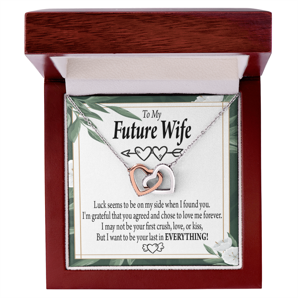 To My Fiancee My Last Inseparable Necklace-Express Your Love Gifts