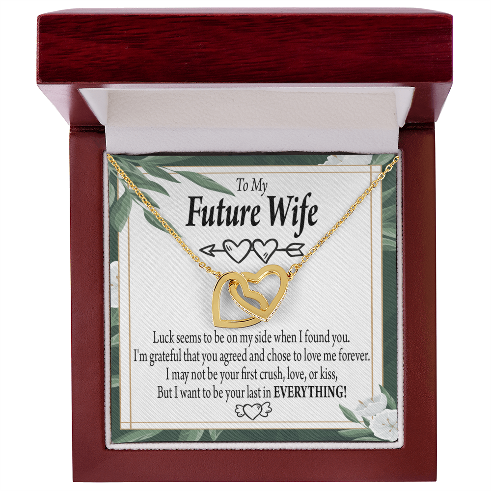 To My Fiancee My Last Inseparable Necklace-Express Your Love Gifts