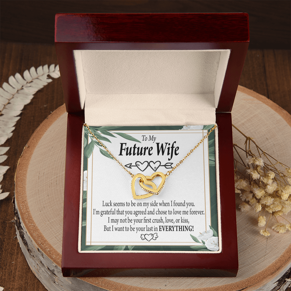 To My Fiancee My Last Inseparable Necklace-Express Your Love Gifts