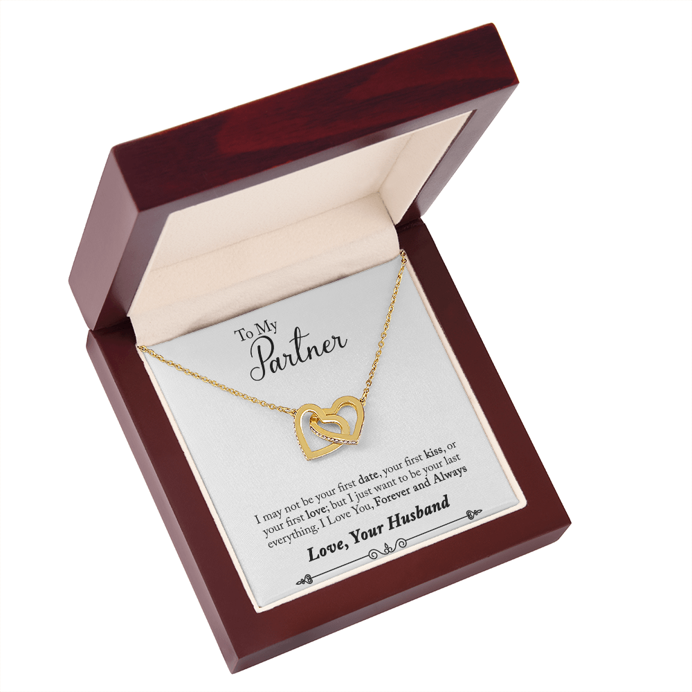 To My Fiancee My Partner Inseparable Necklace-Express Your Love Gifts