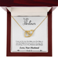 To My Fiancee My Partner Inseparable Necklace-Express Your Love Gifts
