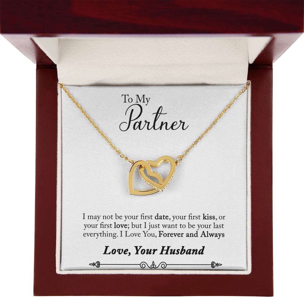 To My Fiancee My Partner Inseparable Necklace-Express Your Love Gifts