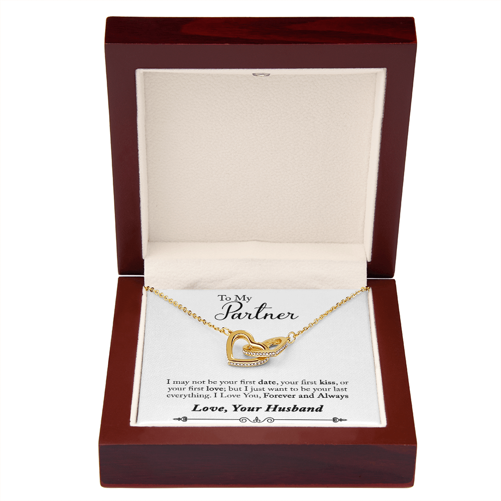 To My Fiancee My Partner Inseparable Necklace-Express Your Love Gifts