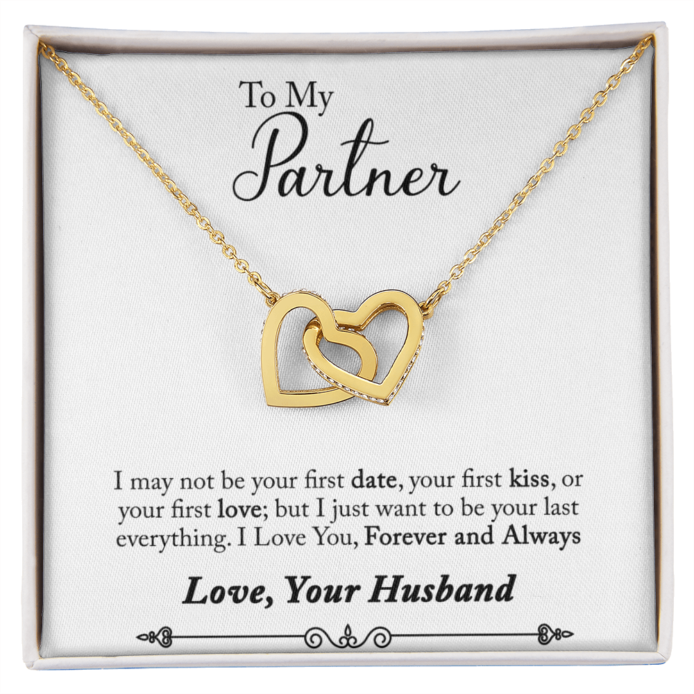 To My Fiancee My Partner Inseparable Necklace-Express Your Love Gifts