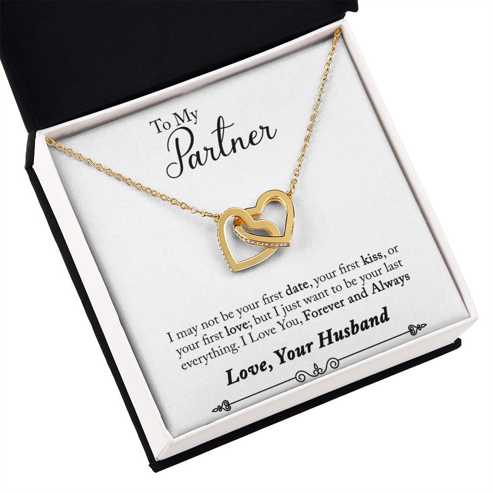 To My Fiancee My Partner Inseparable Necklace-Express Your Love Gifts